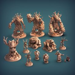 entminisall2.jpg Datei 3D Natur Ent Kreaturen Pack・Design für 3D-Drucker zum herunterladen