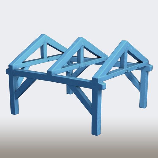 🏘️ Timber Framing - Detailed 3D Printable STL Collection for Scale ...