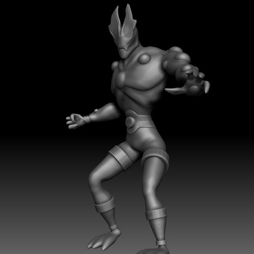 Descargar archivo STL BEN 10 - ALIEN EYE GUY • Objeto para impresora 3D ...