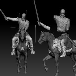 bjorn-caballo-cortes.jpg STL file VIKINGOS・3D printing design to download