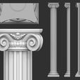 24-ZBrush-Document.jpg 90 classical columns decoration collection -90 pieces 3D Model