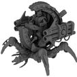 Tomb-guardian-crawler-bike-with-cannons.jpg Tomb sentinel crawler and two foot soliders (Sci Fi Resin Miniatures)