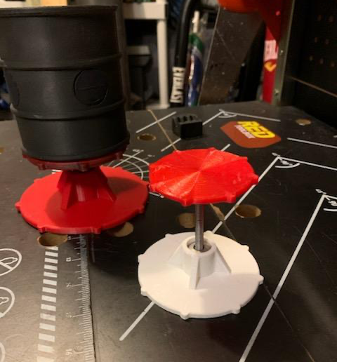 Rotating Paint Stand