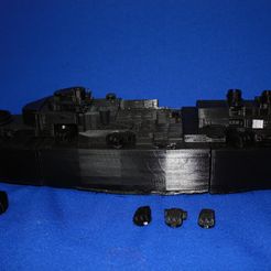 IMG_0402.JPG The sunk german battleship Bismarck 3D print model