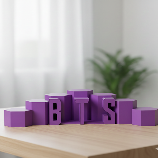🎵 BTS・ STL File for 3D printing・Cults