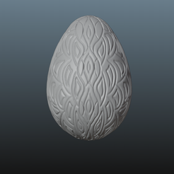 EGG-2-F.png Fichier STL L'œuf de Pâques stylisé 2・Objet pour impression 3D à télécharger