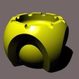 Asbak-C.5.jpg 3D printable 3D Printed Cup Holder for Used Tea Bags and Teaspoons