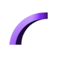 large_curved_end_segment.stl Spiral Curtain Tieback
