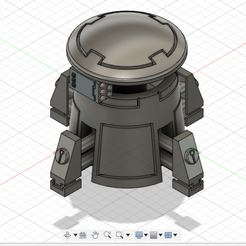 Screenshot 2020-04-22 at 11.58.42.png STL file Tau Empire sentry turret (missile pods)・3D print model to download