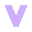 v.stl Letters for Learning the Alphabet
