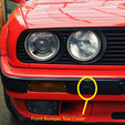Untitled.png Bmw E30 Front bumper Tow cover