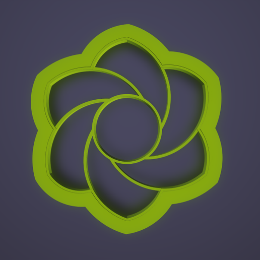 polymer clay cutter 6 size 3D model