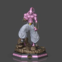 YW 3D file Majin Buu DragonBall Z・3D printer model to download