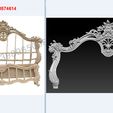 QC 800.jpg Bed 3D relief models STL Files used for CNC Router