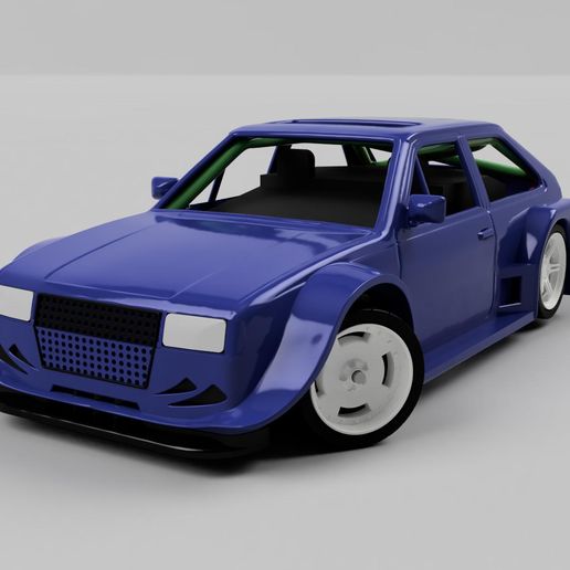 🚁 Polo II Widebody kit for Sturmkind Dr!ft Racer・ STL File for 3D ...