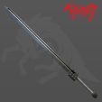 3.jpg Guts' 7-Foot Long Sword from Berserk's Golden Age Arc 3d model