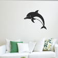 Dolphin-t4454png.png Delfin - Wanddekoration