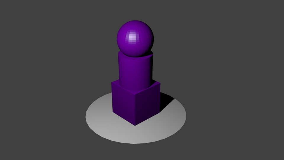 render.png Free STL file Cylinder-Sphere-Cube Test Object・3D printing model to download, rebeltaz