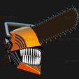 09.jpg Chainsaw Man Helmet - Denji Cosplay