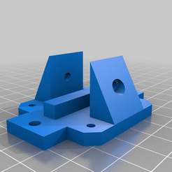 Stepper_mount_v2.png Free STL file Z Stepper mount on top of 2020 extrusion・3D printable model to download
