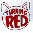 RTWERRTERT.png Turning Red cookie cutter characters. Mei Lee, Red, Miriam, Miriam, Priya, Abby, Red Logo