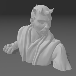 Screenshot-2023-08-08-153210.png STL file Star Wars Darth Maul Head Bust・3D printable model to download