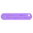 OuterWilds_Explore_Keychain_Front.stl Outer Wilds "There's more to explore here." Keychain