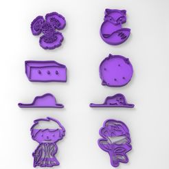 Principito.436.jpg Datei STL Little Prince Cutters・Design für 3D-Drucker zum herunterladen, sondrob