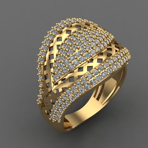 WOMEN RING - 3DM RENDER DETAIL 3D PRINT MODEL - 3D model