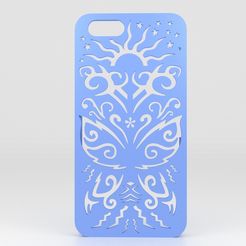butterfly-Iphone-case-6.jpg STL file Butterfly Iphone Case 6 6s・3D printer model to download