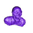 Tarman -Wall mount head and shoulders   skull.stl TARMAN ZOMBIE