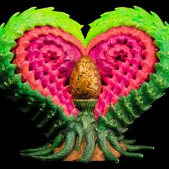 a42f7b9b-e274-417d-8cf6-322a04f7e8f2.jpg Free STL file Tabletop plant: Valentine's Day ❤️ Plant 2023・3D printer design to download