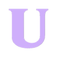 U.stl Strange Things ALPHABET ( Includes the Ñ and numbers )