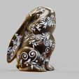 Rabbit-Art.2248.jpg 2023 Year of the Rabbit Gift V2 -兔年-Good Luck Sculpture -Lunar new year