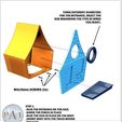 INS-001.jpg Fichier STL TOONED BIRDHOUSE V1.0・Modèle à imprimer en 3D à télécharger
