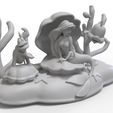 LittleMermaidDiorama.323.jpg Little Mermaid Diorama 3D Sculpted