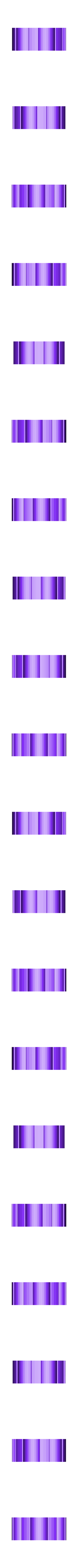 back cylinder frame.stl Six Shot Blowgun