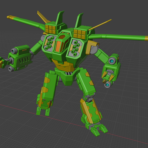 Flamberge (all variants, 5 poses, multipart) 3D model