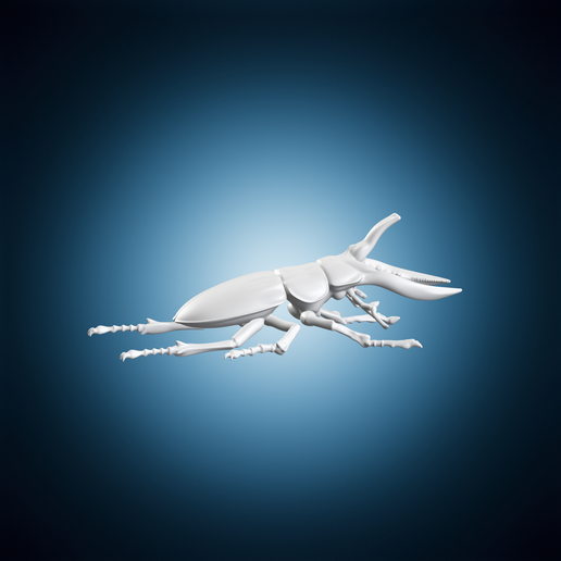 Crawling Beetle Insect Nature Miniature Figure