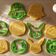 1.png Pokemon Head Cookie Cutter Set