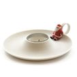 1.jpg Archivo STL gratis Candle holder with Santa・Objeto de impresión 3D para descargar