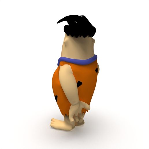 流行り の ブランド  🏢 Fred 三维打印 Model・文件用于STL Printable 3D Flintstone コレクション