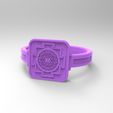 Preview-01-Chakra Tripura Sundari Ring Yantra Meditation Symbol by KTkaRaj.jpg STL file Chakra Tripura Sundari Ring Yantra Meditation Symbol・3D printing design to download