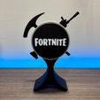 KS3Dprints-Headphone-Stand-Fortnite-02.jpg Fortnite Headset Stand with LED Lights