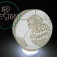 IMG_20230202_181438042.jpg Bayern München Germany Soccer Ball light, Tealight, READING LIGHT, PARTY LIGHT