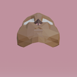 Front-uptilt.png Low Poly Squirrel Cosplay Mask