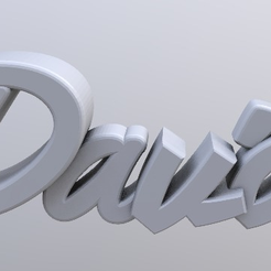 Screenshot_2.png Fichier 3D gratuit Porte-clés David・Modèle imprimable en 3D à télécharger