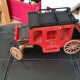 20190703_154421.jpg Free STL file Playmobil 1976 stage coach roof・3D print model to download