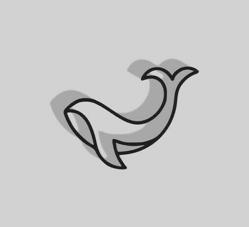 Whale-I.jpg Whale I Decoration - 2D Art