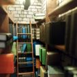 Una pequeña librería para decorar tu librería, booknook